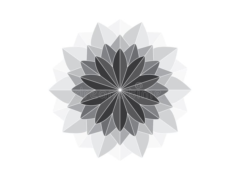 Mandala come l'ornamento geometrico illustrazione vettoriale Mandala come l'ornamento geometrico illustrazione vettoriale