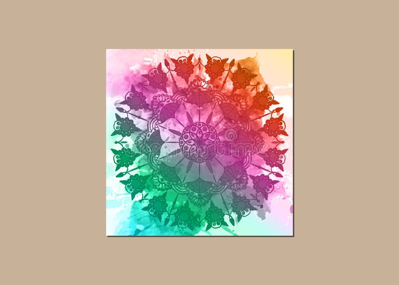 Mandala de la flor Modelo oriental de los elementos decorativos del vintage, ejemplo Islam, árabe, indio, marroquí, España, turca libre illustration Mandala de la flor Modelo oriental de los elementos decorativos del vintage, ejemplo Islam, árabe, indio, marroquí, España, turca libre illustration
