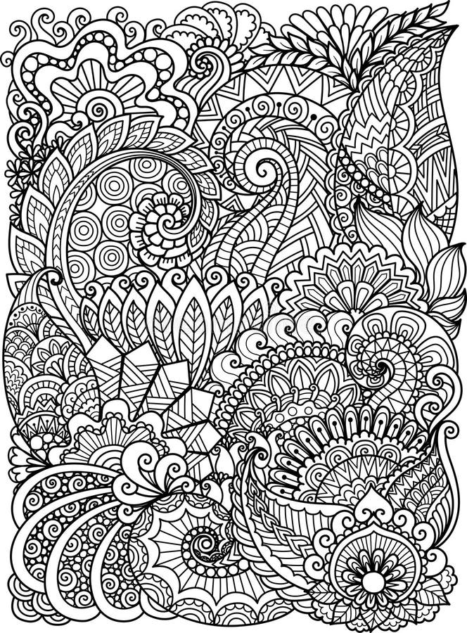 Mandala Mushroom for Coloring Pages, Printing on Product, Engraving ...