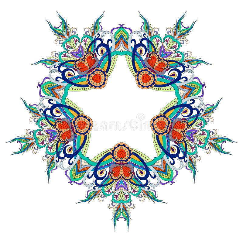 Mandala, floral , flower , oriental mandala, coloring and ethnic . Oriental pattern, vector illustration. Islam, Arabic stock illustration Mandala, floral , flower , oriental mandala, coloring and ethnic . Oriental pattern, vector illustration. Islam, Arabic stock illustration