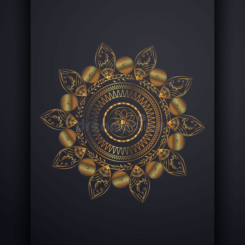 Mandala Flower Pattern Illustration de lujo ilustración del vector Mandala Flower Pattern Illustration de lujo ilustración del vector