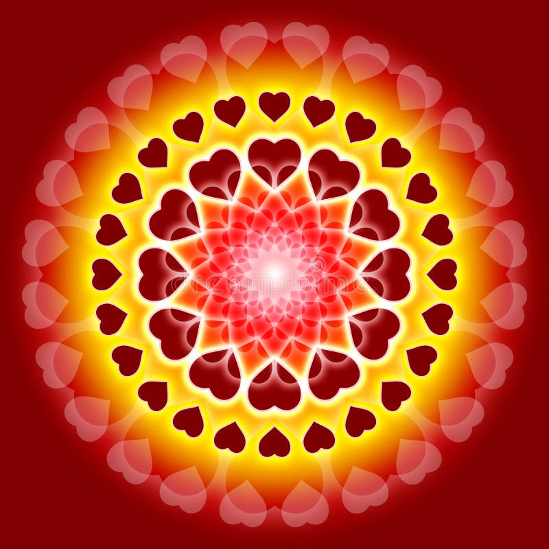 Mandala global del amor - somos una libre illustration Mandala global del amor - somos una libre illustration