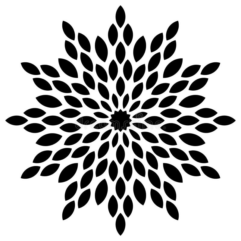 Flower Mandala. Vintage decorative elements. Oriental pattern, vector illustration. royalty free illustration Flower Mandala. Vintage decorative elements. Oriental pattern, vector illustration. royalty free illustration