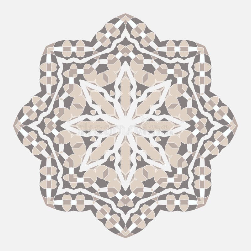 mandala Έθνος γύρω από τη ρωμαϊκή διακόσμηση Greco Εθνικό ύφος απεικόνιση αποθεμάτων mandala Έθνος γύρω από τη ρωμαϊκή διακόσμηση Greco Εθνικό ύφος απεικόνιση αποθεμάτων