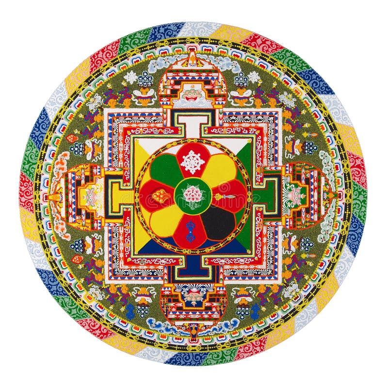 mandala Θιβετιανός mandala Θιβετιανός