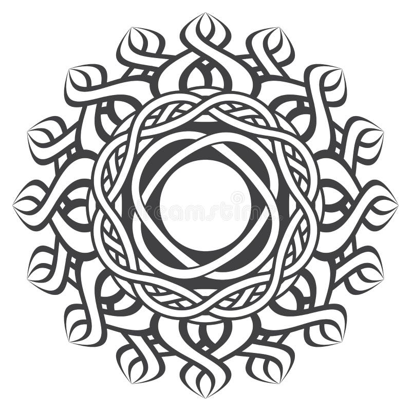 Mandala in esoteric style. Decorative elements for your design. Fashionable tattoo. Mandala in esoteric style. Decorative elements for your design. Fashionable tattoo.