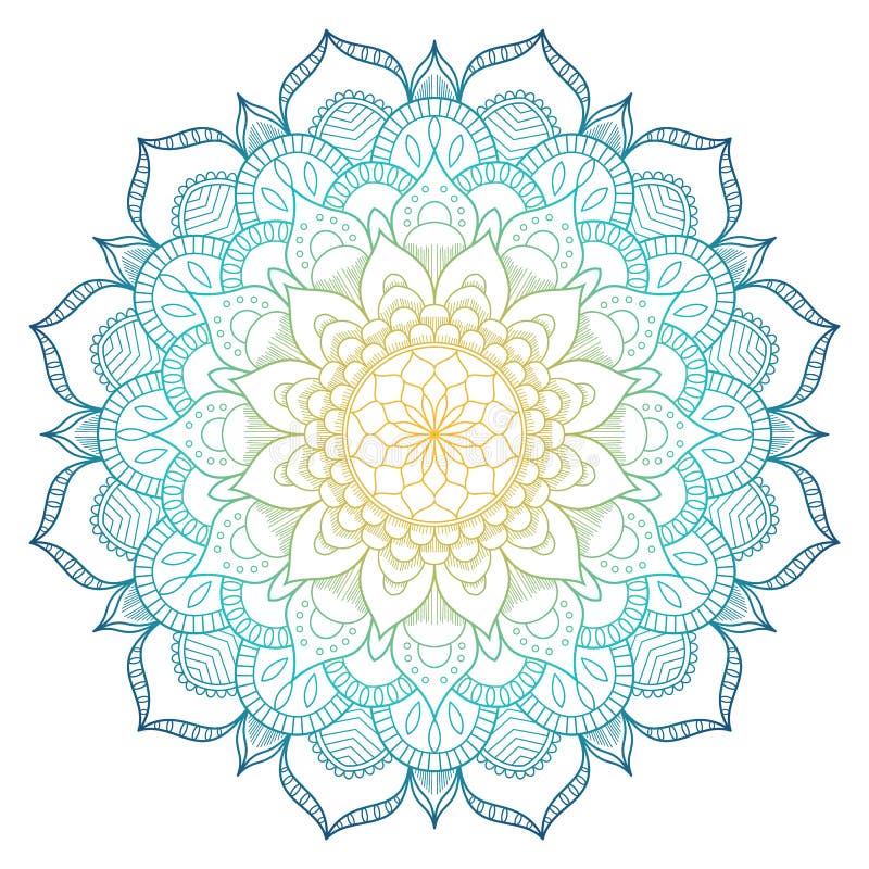 Mandala pattern colored background. Vector illustration. Meditation element for India yoga. Ornament for decorating a greeting. Mandala pattern colored background. Vector illustration. Meditation element for India yoga. Ornament for decorating a greeting.