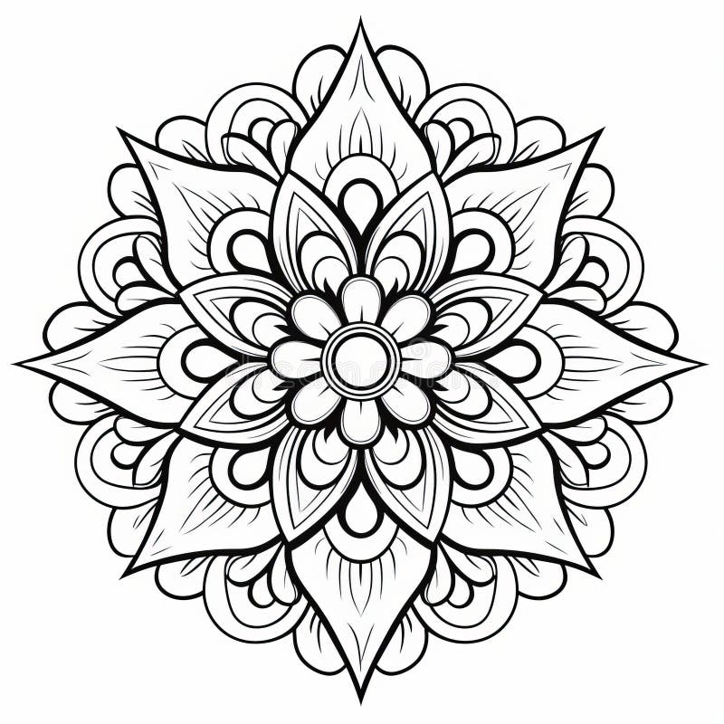 Mandalas - Coloring Pages for Adults