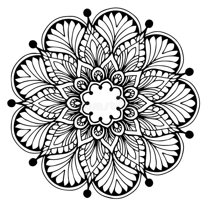 Mandalas for coloring book. Decorative round ornaments. Unusual flower shape. Oriental vector, Anti-stress therapy patterns. Weave