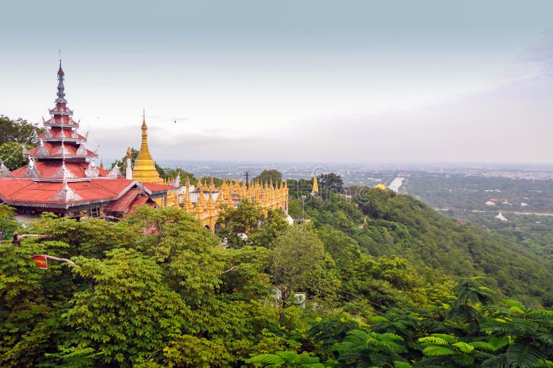 Mandalay Hill in Myanmar