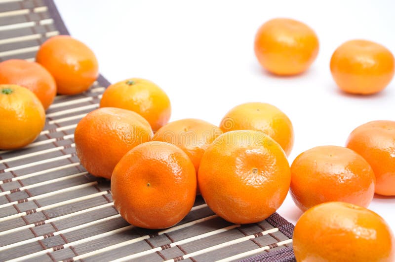 Mandarin baby orange stock photo. Image of ripe, isolated 14379850