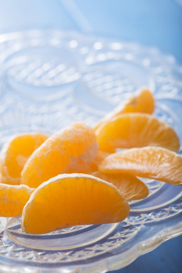 Mandarin orange sections stock image. Image of organic 38668341
