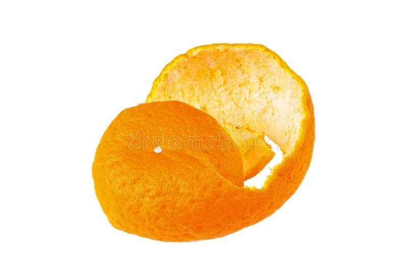 Mandarin Orange Skin Stock Image Image Of Foods Peel 22888791