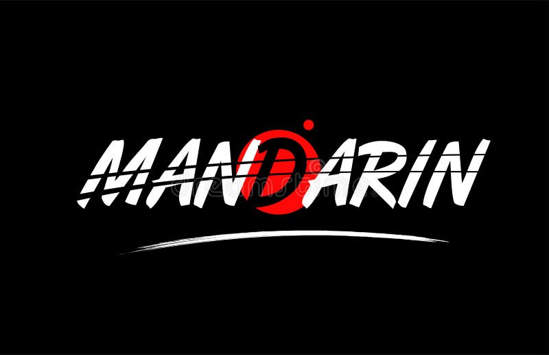 Mandarin logo design stock vector. Illustration of mandarin 118940238