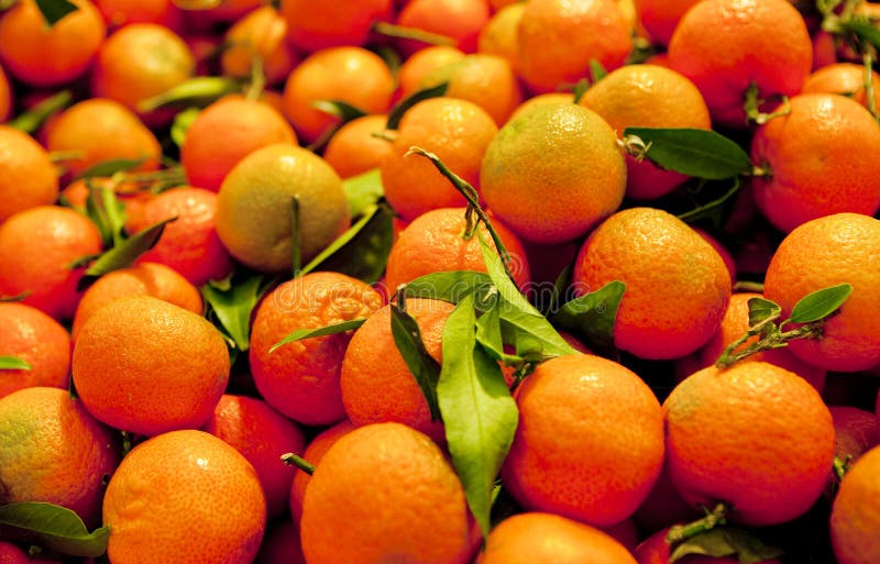 Mandarin orange in the market. Mandarin orange in the market