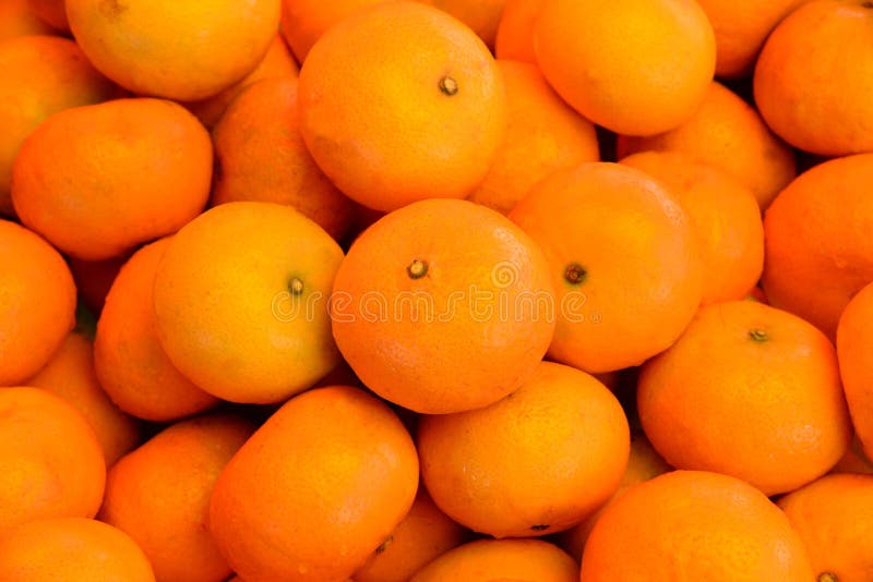 Fresh Mandarin oranges at the market. Fresh Mandarin oranges at the market