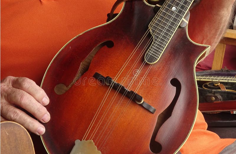 Mandolin-Vintage stock image Mandolin-Vintage stock image