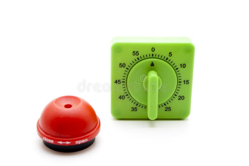 Eggs mandrel with time Scolding clock on white background. Eggs mandrel with time Scolding clock on white background