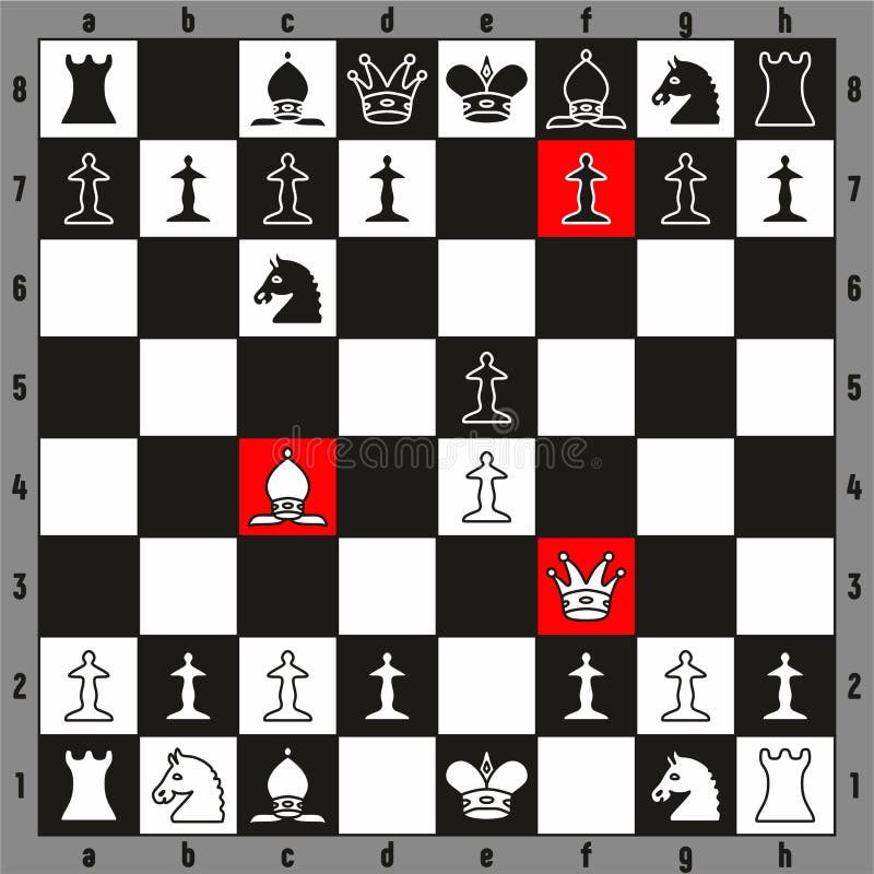 A Maneira a Mais Rápida Do Jogo Do Checkmate Da Xadrez De Ganhar