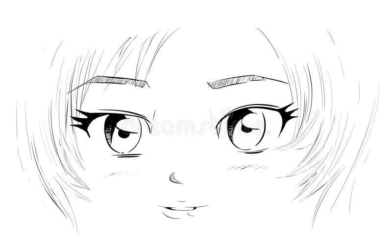 Manga Eyes Stock Illustrations – 5,084 Manga Eyes Stock Illustrations,  Vectors & Clipart - Dreamstime