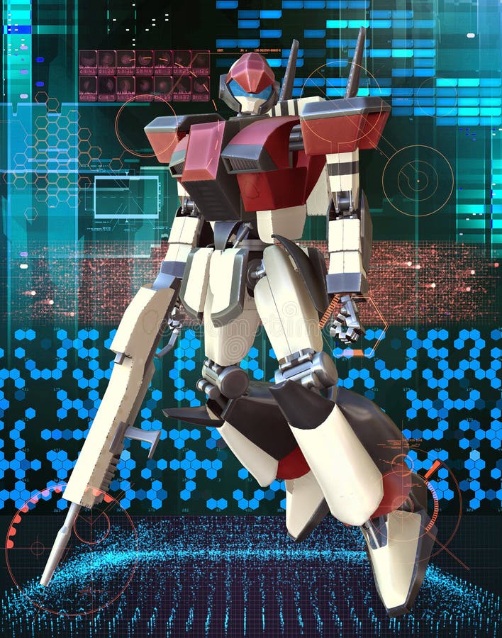 Robot géant anime