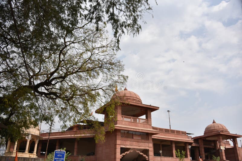 Mangalnath tempel, Ujjain, Madhya Pradesh arkivfoto Mangalnath tempel, Ujjain, Madhya Pradesh arkivfoto