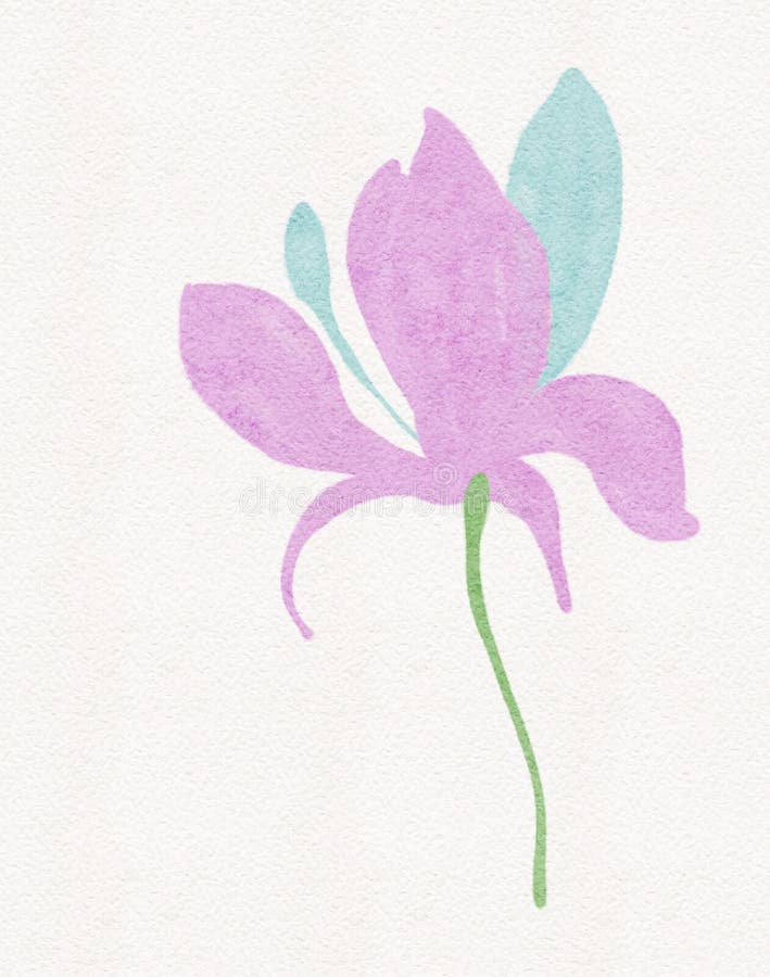 Aquarelle De Desenho De Aquarelle. Padrão De Fundo Sem Falhas. Textura De  Impressão Em Papel De Parede De Malha. Peão De Flor Opul Ilustração Stock -  Ilustração de desenho, folha: 268246105