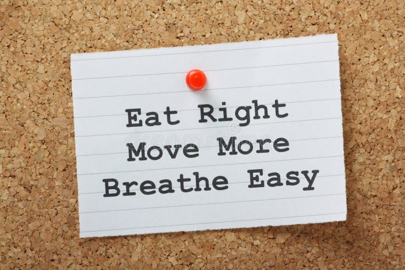Mangi la destra, muova di più, respiri facile