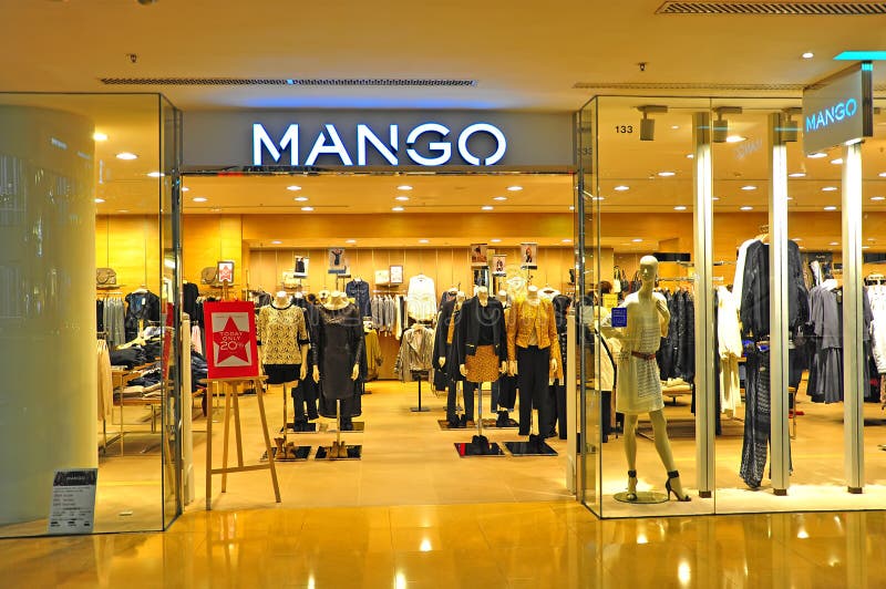 Mango Apparel Store Hong Kong Editorial Stock Photo - Image of store ...
