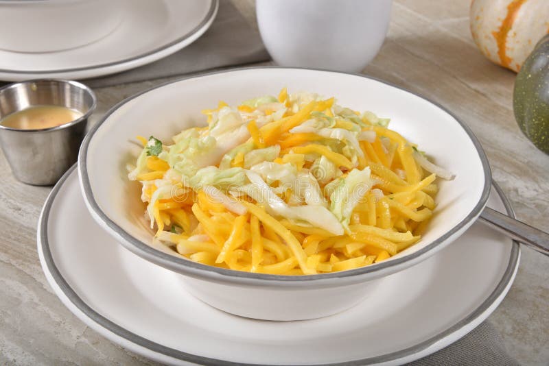 Mango jicama slaw stock image. Image of homemade, slaw 129133187