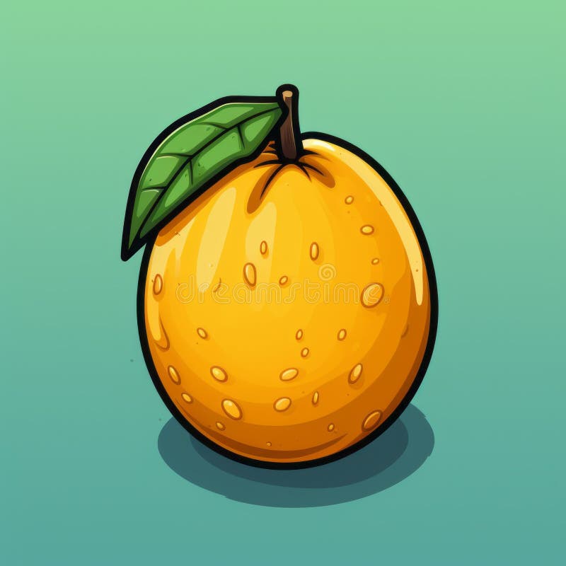 Pixel exotic fruits. Cartoon stylized fruit icons for 2D game, 8