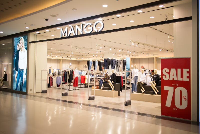 Mango Shop. Photo in Central Festival Chiang Mai Editorial Stock Image ...