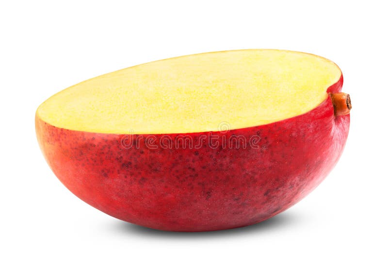 Mango slice royalty free stock image