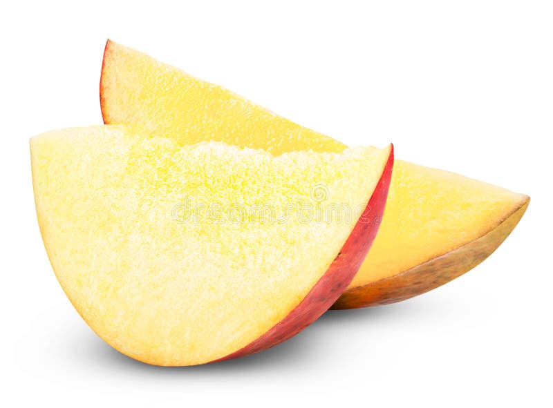 Mango slice royalty free stock images