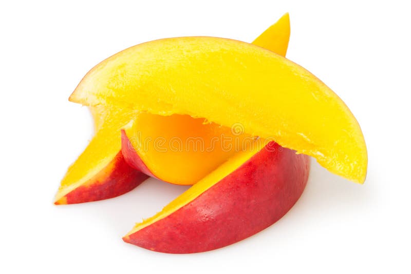 Mango slice stock photography