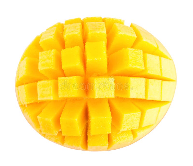 Mango slice stock photos