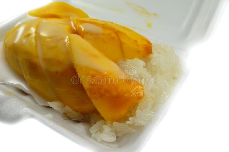 Mango sticky rice stock image. Image of nutrition, asian 50160545