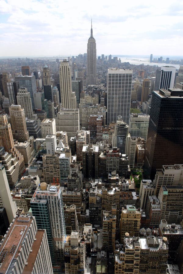 Manhattan - City Scape royalty free stock photos