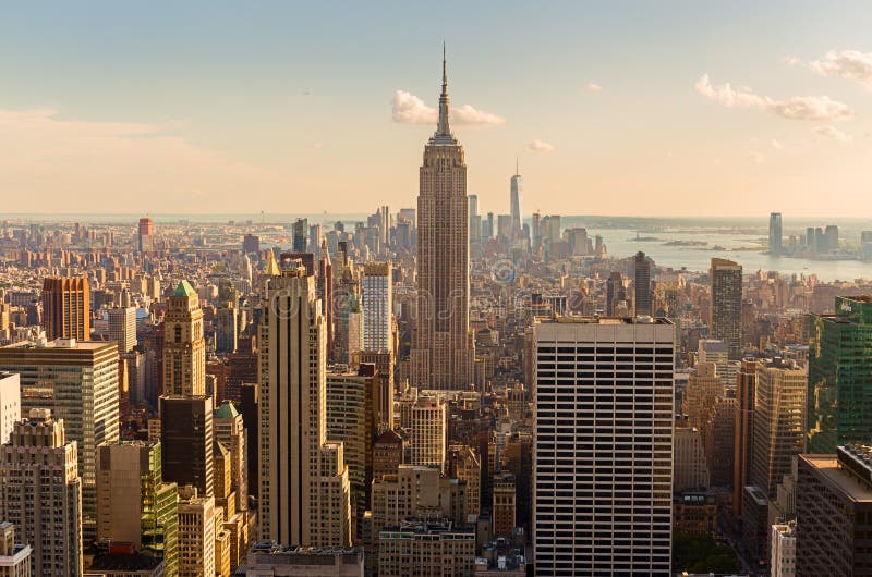 Midtown Skyline of Manhattan, New York Shows VIA 57 West at 625 West ...
