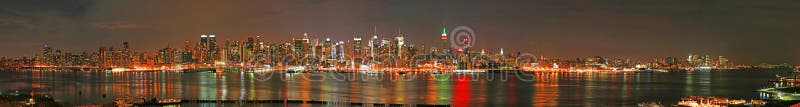 Manhattan panaroma skyline