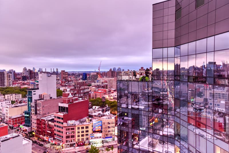 Manhattan Skyline View editorial photo. Image of panoramic 99051236