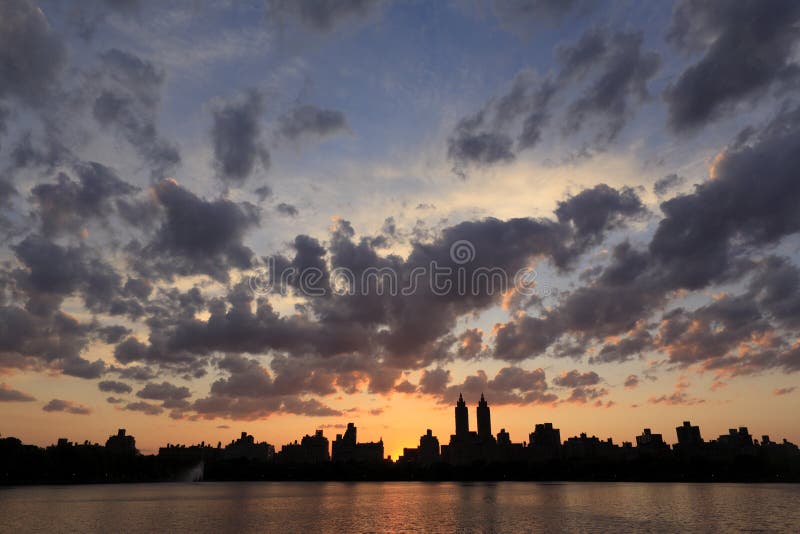 Manhattan sunset