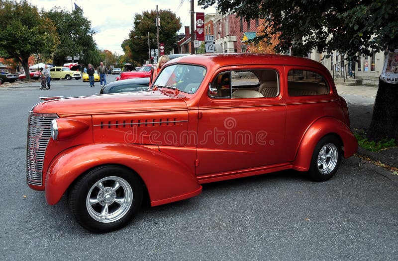 Manheim, PA: Automobile d'annata degli anni 40 fotografia stock Manheim, PA: Automobile d'annata degli anni 40 fotografia stock