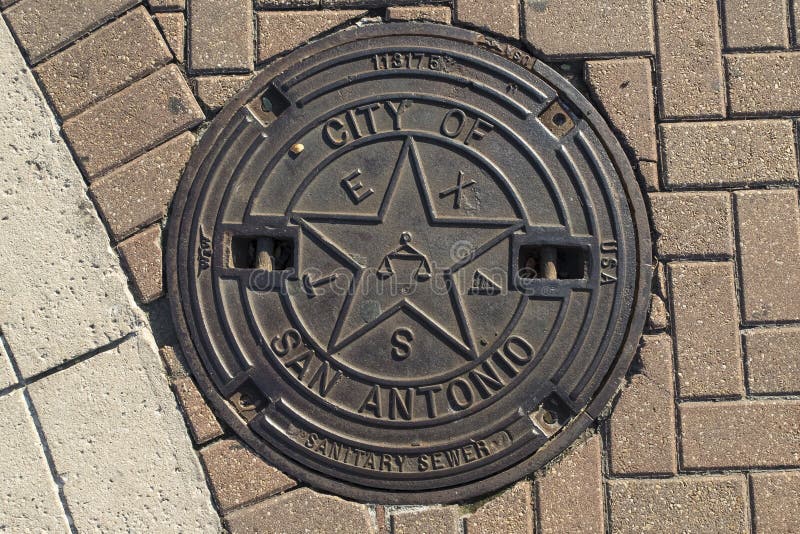 Manhole Cover In San Antonio