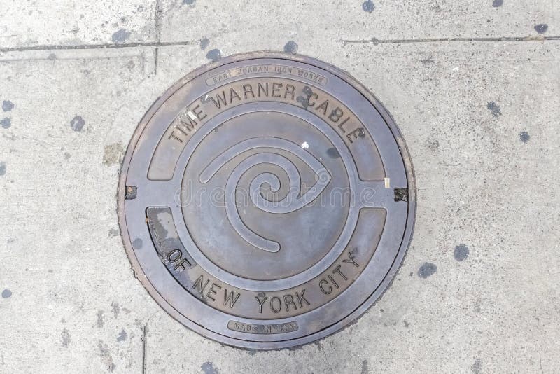 Manhole pokrywa w Nowy Jork, Nowy Jork obraz stock Manhole pokrywa w Nowy Jork, Nowy Jork obraz stock