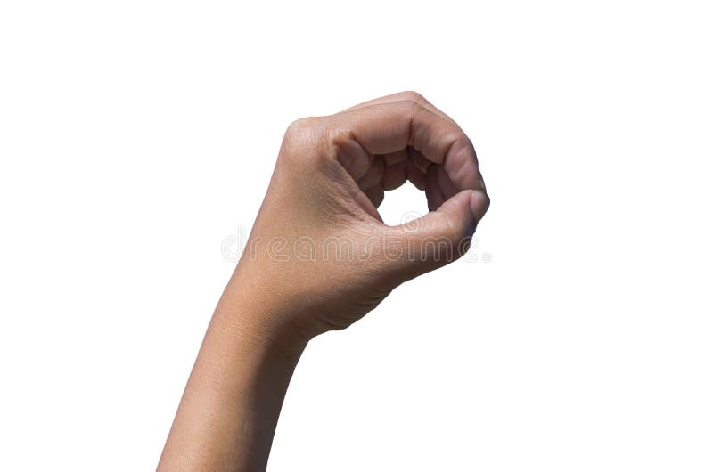 Mani che formano il carattere della O per amore fotografia stock Mani che formano il carattere della O per amore fotografia stock