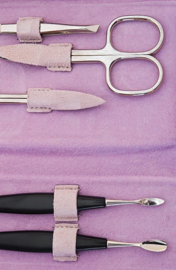 Manicure instruments stock image. Image of preparation 5197453