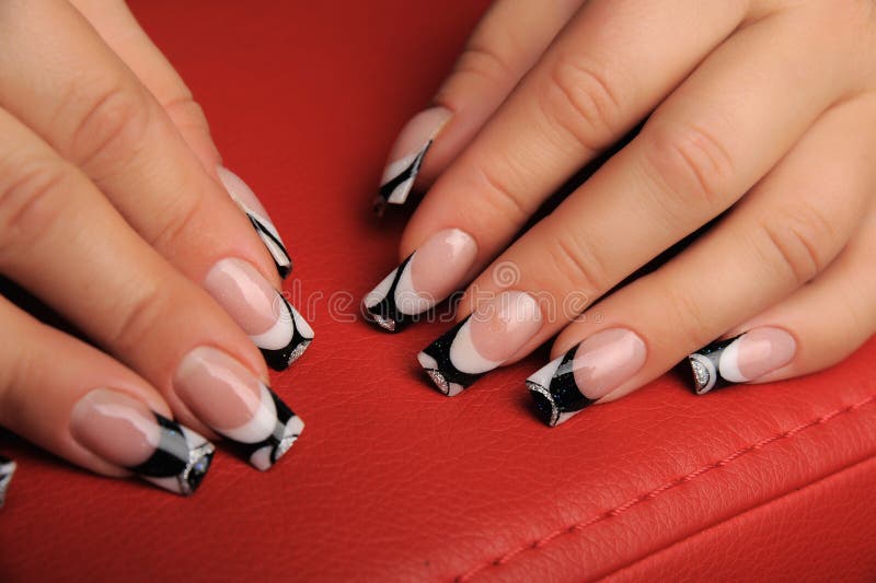 Manicures stock images