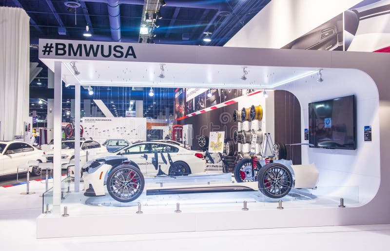 Manifestazione di automobile di SEMA 2014 fotografie stock libere da diritti Manifestazione di automobile di SEMA 2014 fotografie stock libere da diritti