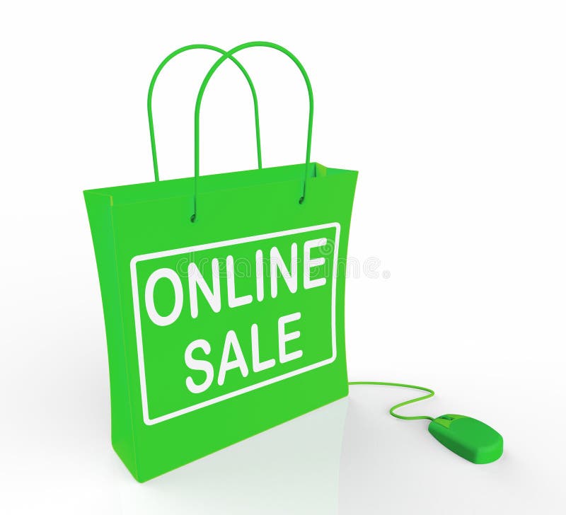 Manifestazioni online della borsa di vendita che vendono e che comprano royalty illustrazione gratis Manifestazioni online della borsa di vendita che vendono e che comprano royalty illustrazione gratis